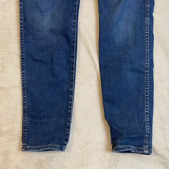 Madewell Women's Jeans Size 28 10" High-Rise Skinny Blue Denim Cotton Blend - Picture 10 of 16